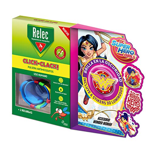 Relec Superheroes Wonder Woman Anti-Mosquito Bracelet - Pack of 1