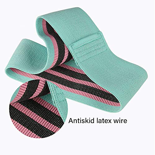 image for beststar Fabric Resistance Bands for Legs and Butt, Exercise Bands for