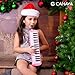 CAHAYA Melodica 32 Keys Double Tubes Mouthpiece Air Piano Keyboard Musical Instrument with Carrying Bag 32 Keys, Pink, CY0050-3
