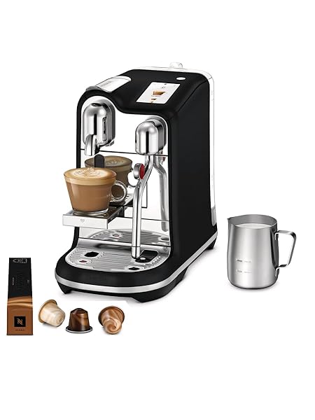 Nespresso Creatista Pro Espresso Machine by Breville, Black Truffle