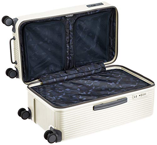 イノベーター スーツケース グッドサイズ スリム 多機能モデル INV70 バニラ