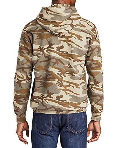 JustBlanks Camo Pullover Hoodie - Camouflage Hoodie for Men - Military sweatshirts with Kangaroo Pocket2