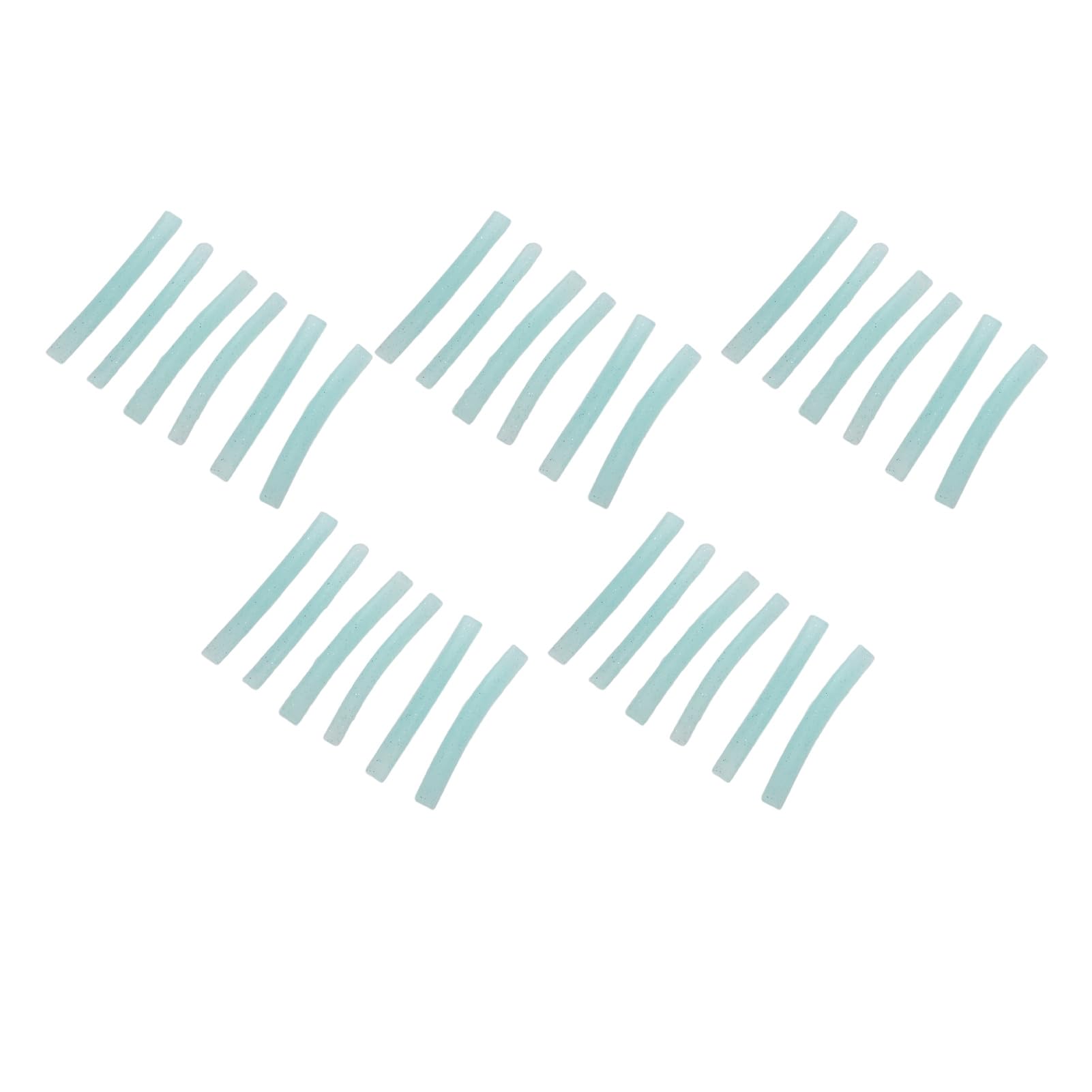 Silicone Eyelash Perm Curler 15 Pairs Rods, Reusable Lash Lift for Home Beauty Salons, Multiple Sizes Available Individual, Beauty Salons (Rosy) (Green)