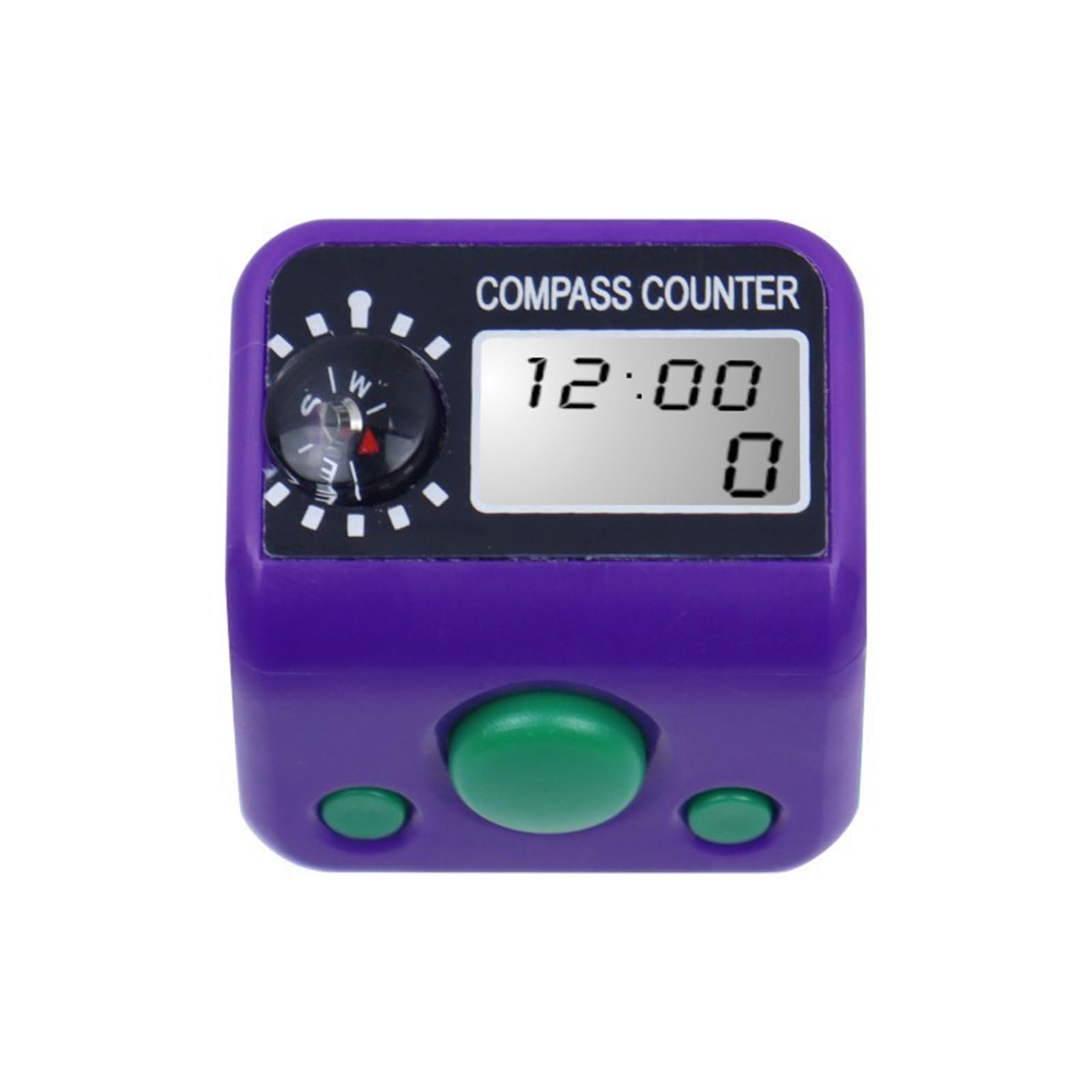 Fromceo Purple Digital Finger Counter Counting Machine With High Accuracy For Industrial And Educational Purposes Step Counter Compasses