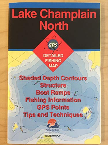 Lake Champlain North Fishing Map (S456) New York Series