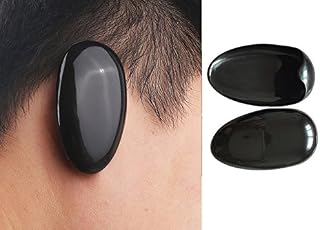 10Pairs Black Plastic Professionale Ear Cover Shield Protector Hairdressing Dye Coloring B Bathing