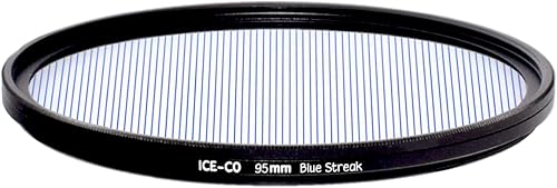ICE CO 3.740 in MC Blue Streak Efectos Especiales Filtro Anamórfico