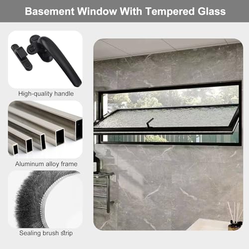 Ventana de ventilación ajustable para renovación de aire en cobertizo 4