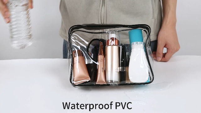 【新品】BRIEFING OUTDOOR COSMETICS POUCH SET Amazon.com: Navy Blue Clear Pouch Small, 6.6