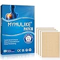 MYMULIKE 20 Pcs Herbal Plaster, Heat Patch Fast-Acting, Maximum Strength Warming Herbal Plaster, Long Lasting Joint Patches for Knee, Back, Neck, Shoulder