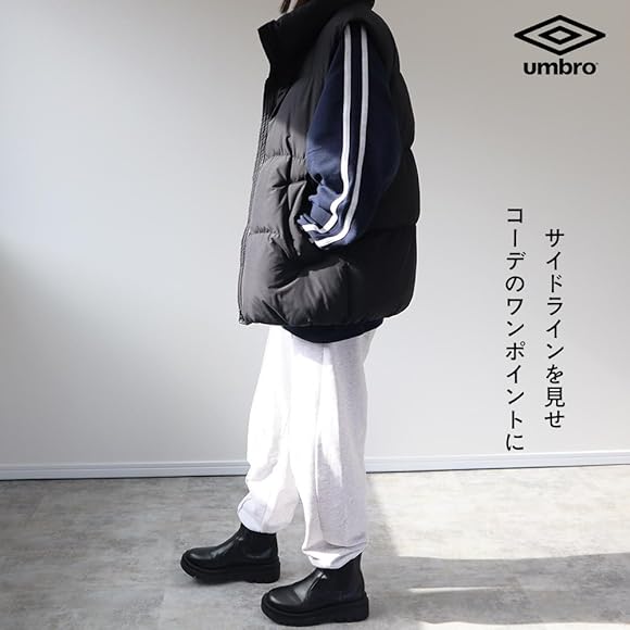 Amazon.co.jp: 【別注/UMBRO】 2024秋冬 サイドラインクルーネック 