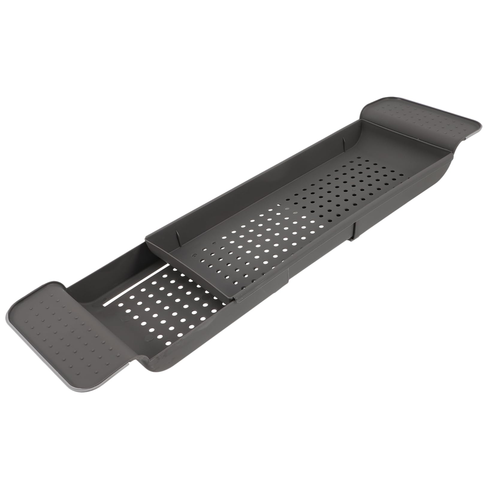 DECHOUS Drain Rack Tray Bath Shelf for Tub Shower Tray Legs Bathtub Holder Bathtub Shelf Bath Table for Tub Pp Grey