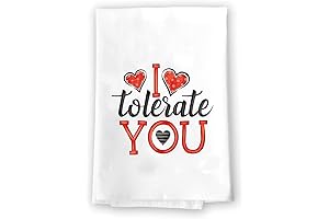 I Tolerate You Valentine Tea Towels