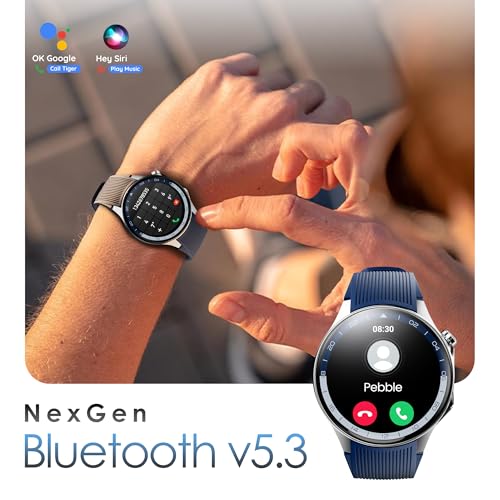 Add Pebble Gravity Smartwatch 1.43-inch AMOLED Black - Image 7