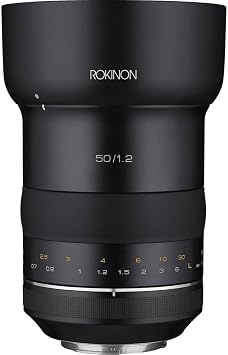 Rokinon SP 50mm f/1.2 Lens for Canon EF