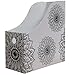 Evelots Magazine File Holder - Set of 6 Mandala - Office Desk Organizer - Sturdy Cardboard - New Upgraded Double Front Panel for More Stability - Full 4 Inch Wide - Easy Assemble