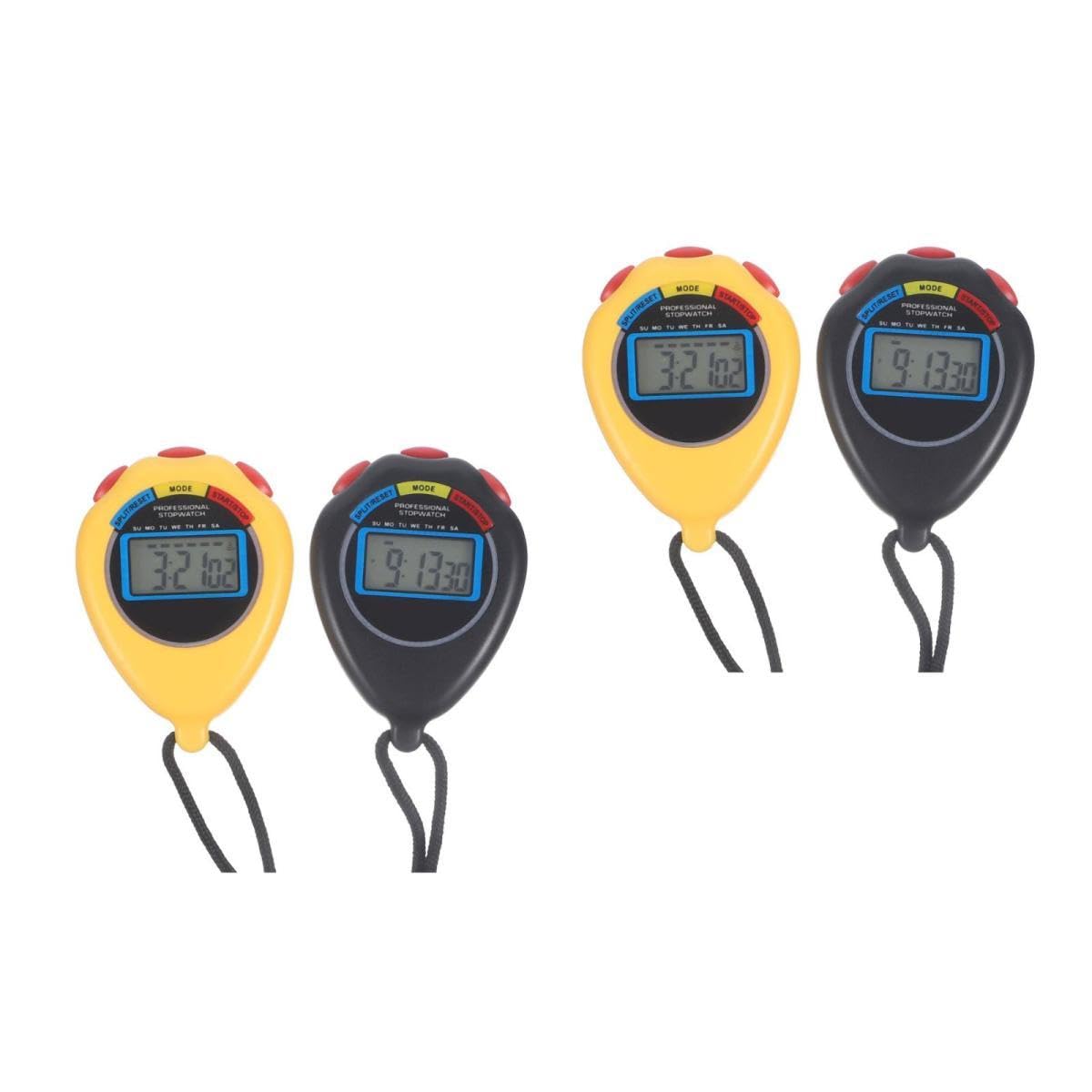 BESTonZON Timer Sportivo con Display Cronometro Multi per Allenamento Palestra E Corsa Timer Elettronico per Fitness Facile Usare E Portatile