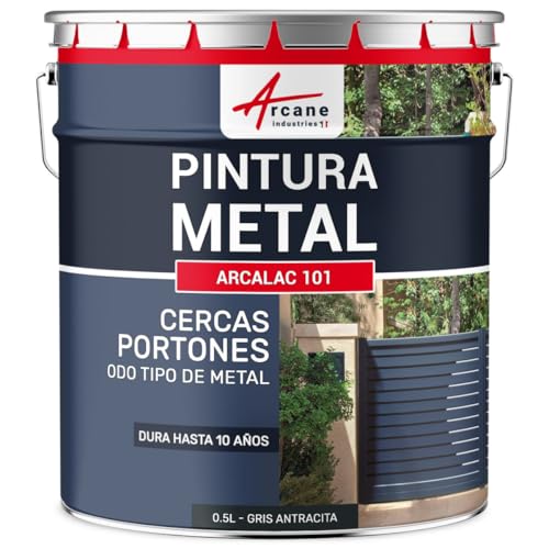 Pintura para Metal - ARCALAC 101 - Gris Antracita - RAL 7016 - ARCANE INDUSTRIES