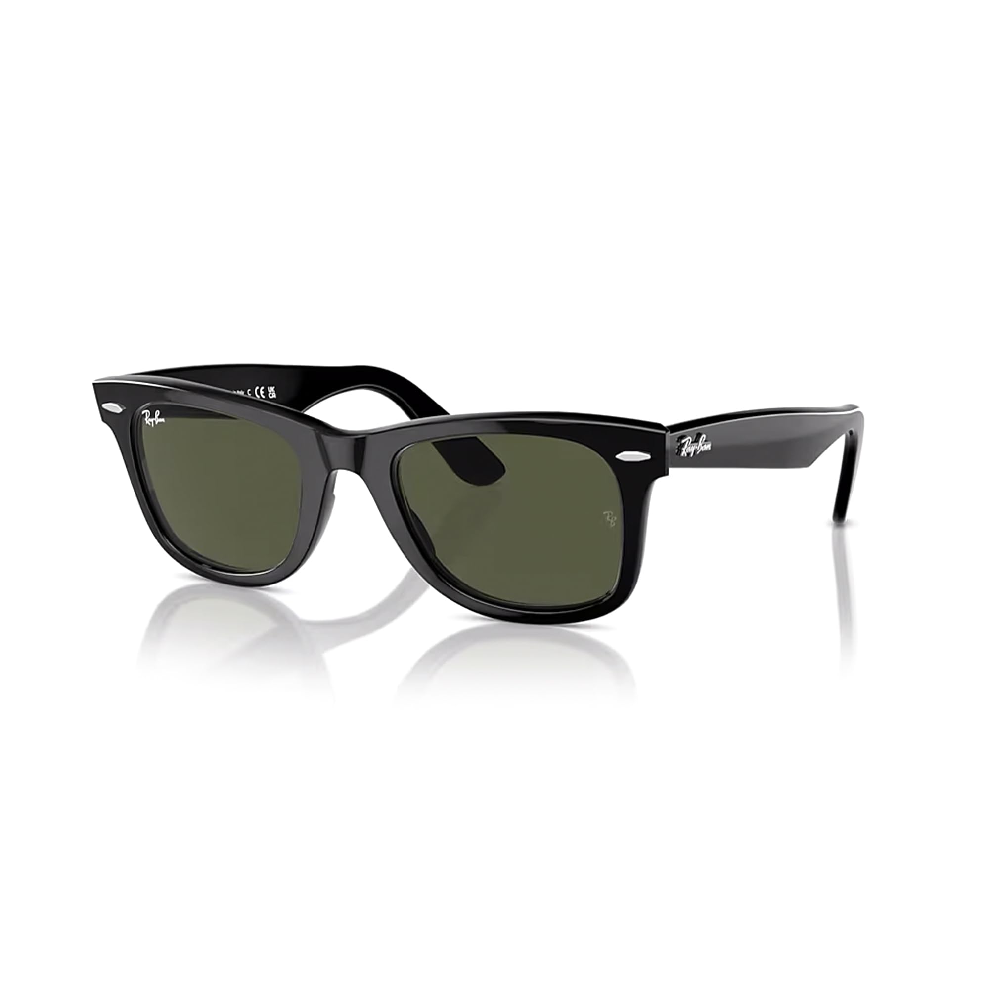 Ray-Ban RB2140 WAYFARER Square Sunglasses For Men For Women BUNDLE with ACCESSORY EYEWEAR KIT