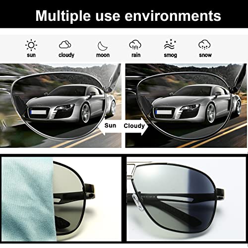 Image of YIMI Men's Semi-Rimless Sunglasses (Pack of 1)