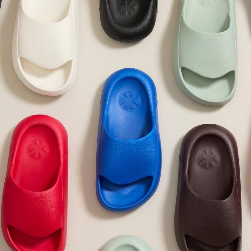Image of LUDIC Sliders for Men and Women | CloudFrame Technology | Ultra-Soft EVA Cushion | Wide Toe Box | Relaxing Comfort | Sliders for Men & Women