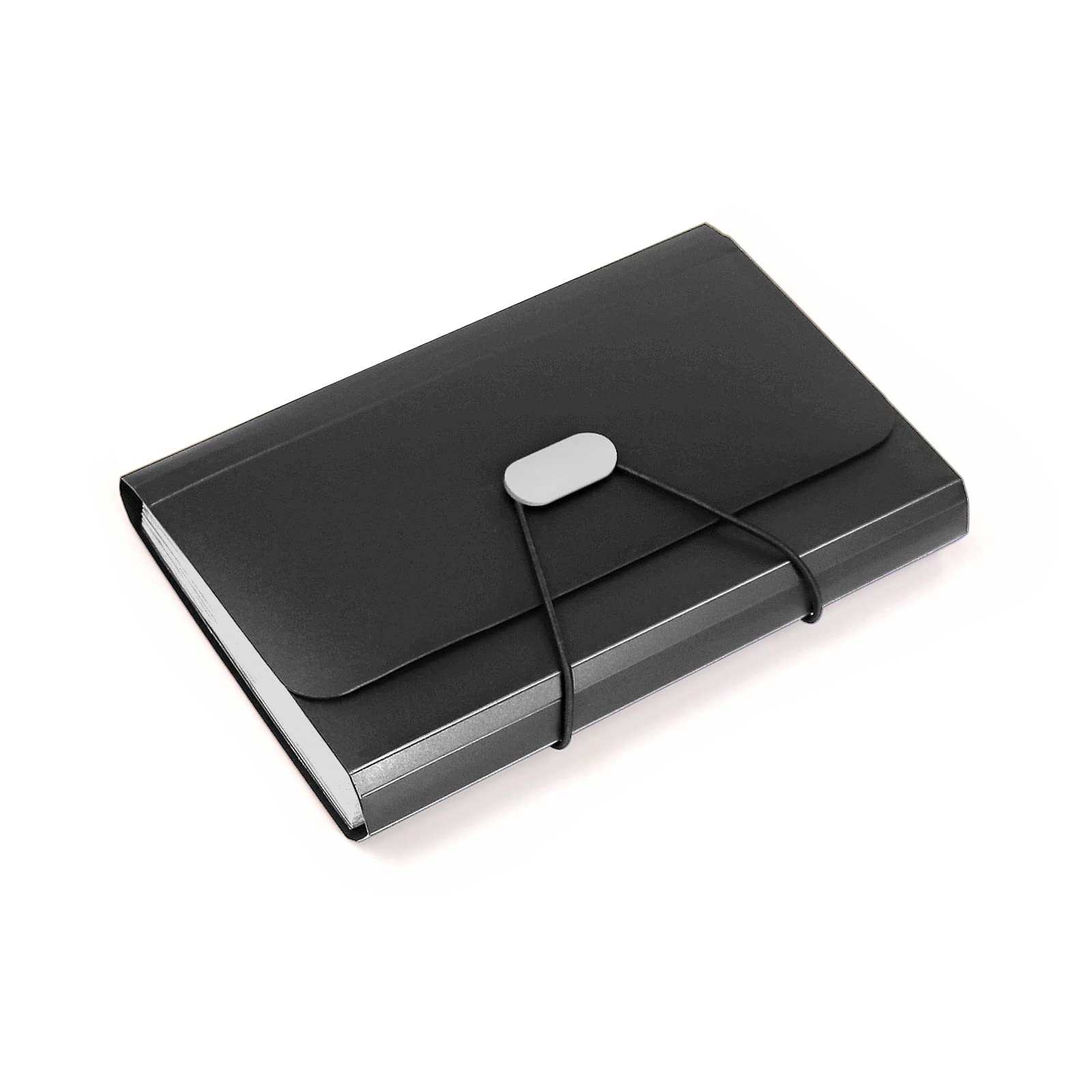 13 Pockets Accordian File Organiser, 2 PCS - 7x4.7 Inches, A6 Plastic Wallet for Cards,Coupons,Receipt,Tax Item, Mini Ticket Expanding Folders, Expandable Portable Folder