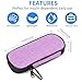 BLK8IGHT Insulin Pen Cooler Travel Case with 2 Reusable TSA Approved Ice Packs, Diabetic Medication Insulated Cooler Bag for Insulin Pens and Other Diabetic Supplies Storage Purple