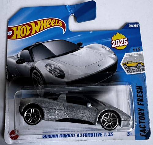 Hot Wheels Gordon Murray T.33 modelo die-cast 1:64 miniatura 1