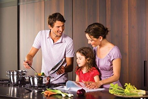 Caçarola Rasa com Fundo Triplo Tramontina Inox 24Cm