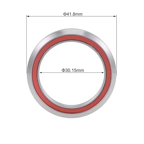 Miniatura 4 de uxcell MH-P08H7 Auriculares de bicicleta Teniendo 1.187x1.646x0.276 in Rodamientos sellados de acero cromado