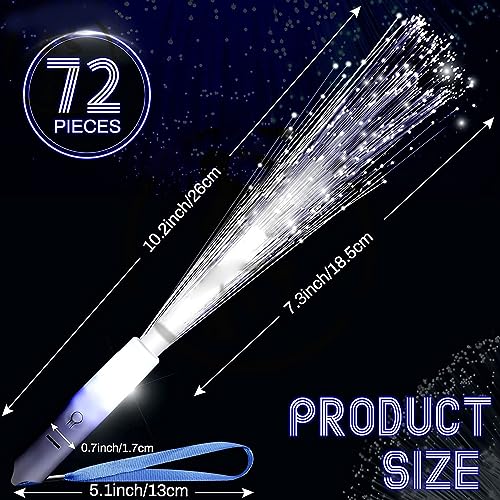 Bâtons de fibre optique LED : finies les fêtes ternes grâce à ce lot de 120 pièces - 3