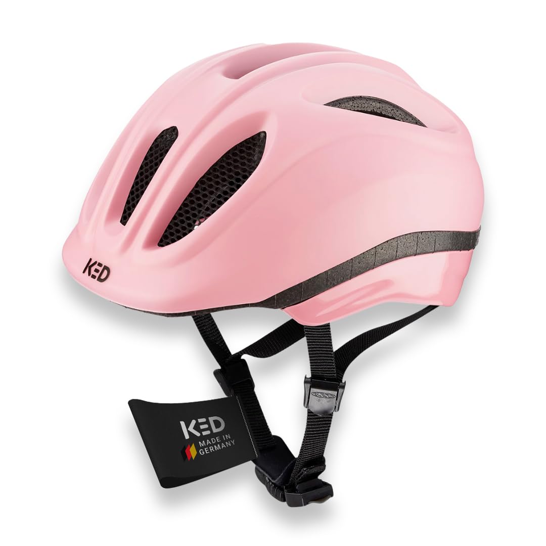 KED Casco de Bicicleta Meggy II Trend para niños, Fabricado en Alemania, luz Trasera LED, tecnología MaxShell y Ajuste preciso del tamaño