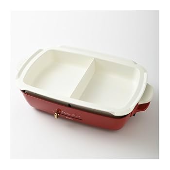 BRUNO ホットプレート グランデ BOE026 グリルプレート 仕切り鍋 Amazon | [BRUNO] ホットプレート グランデ 仕切り鍋 セット