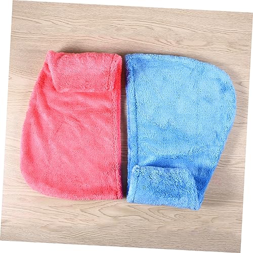 FRCOLOR 4 Peças Touca De Banho De Cabelo Grande Touca De Banho Turbante Seco Toalhas De Tingimento D