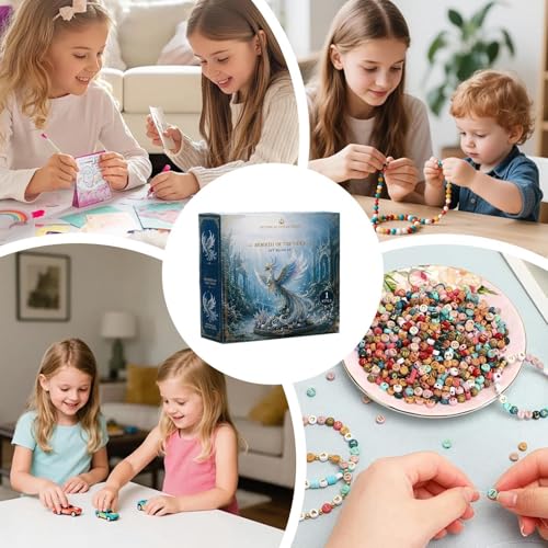 Kit de animales con cuentas, el regalo DIY ideal para niños y niñas 4