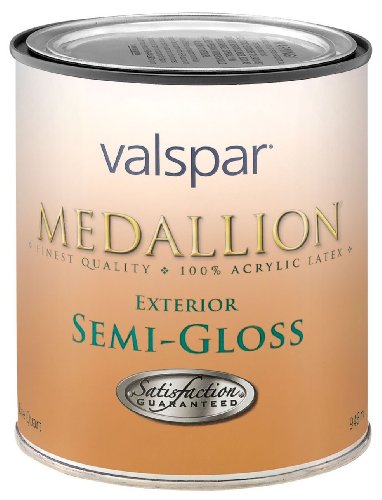 Medallion 27-4300 Qt 1 Quart White Exterior Latex House & Trim Paint Semi Gloss #TOP7