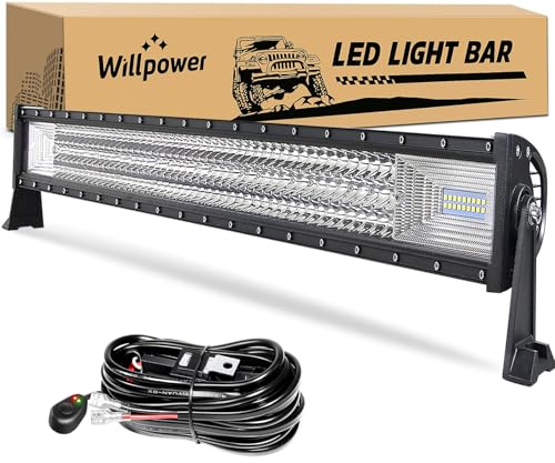 Willpower Barre LED 29'' 74 Cm 90W 9000LM Rampe LED 12V 24V