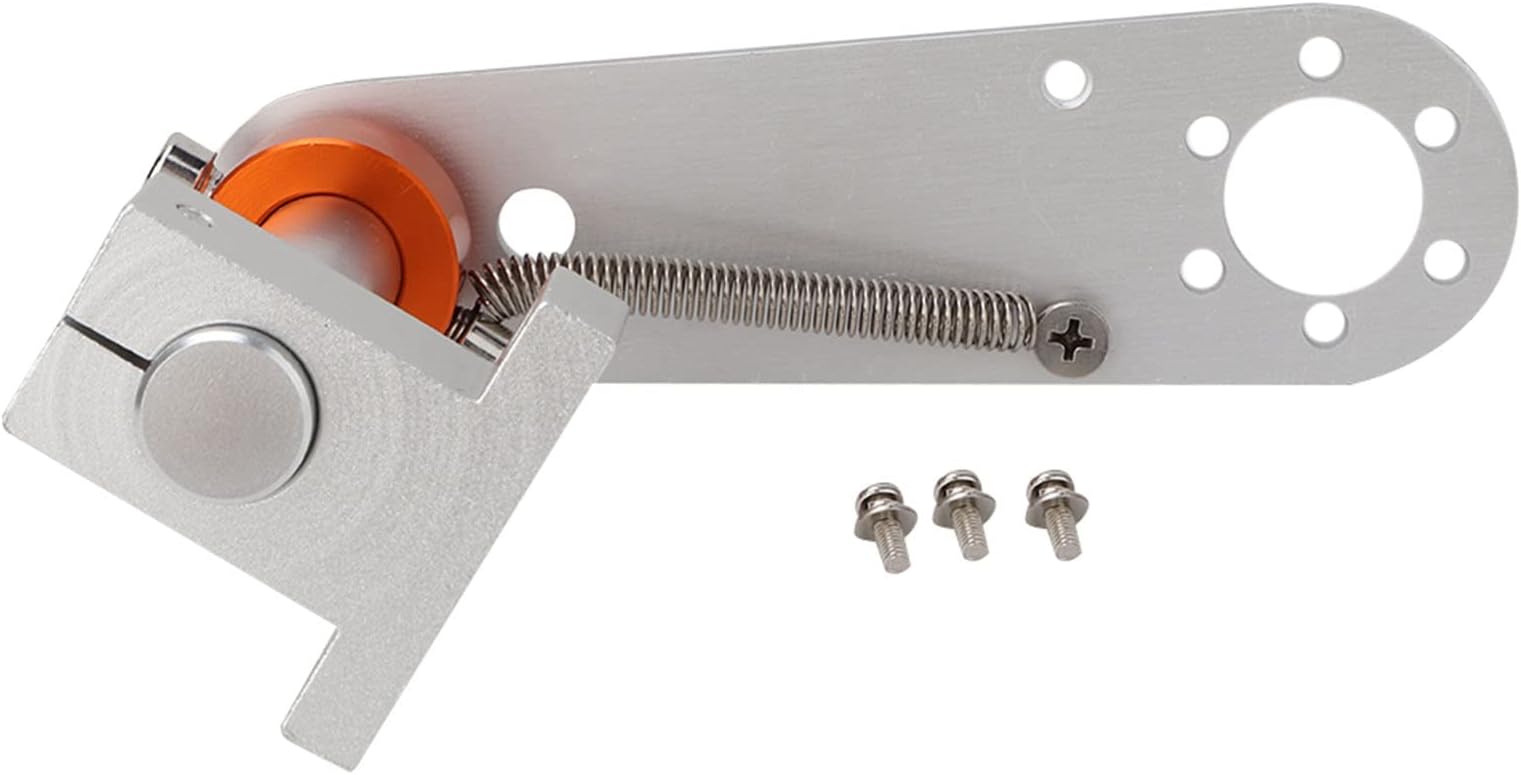 ViaGasaFamido Aluminum Alloy Encoder Bracket, Anti-Skid Adjustable Encoder Spring Bracket Holder Mounting Stand Bracket Accessories for 38mm OD 6mm Shaft Encoders