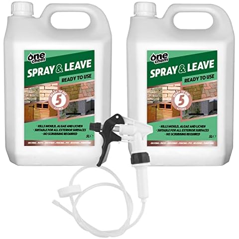 One Chem 2 x 5 Litre Mould Remover Spray Cover