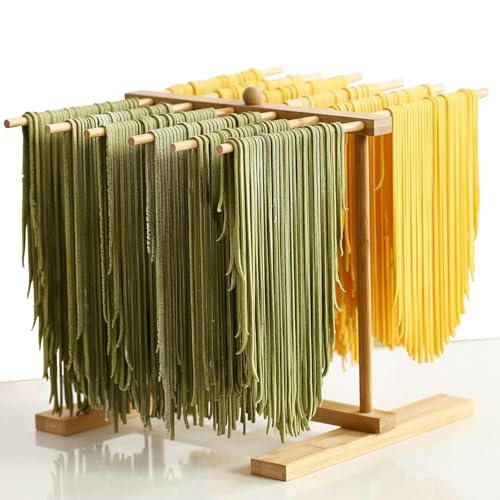 AIXIMA Nudelständer Aus Holz, Trocknender Nudelständer...