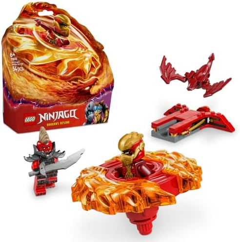 LEGO NINJAGO Kai's Dragon Spinjitzu Spinner with 2 Minifigures