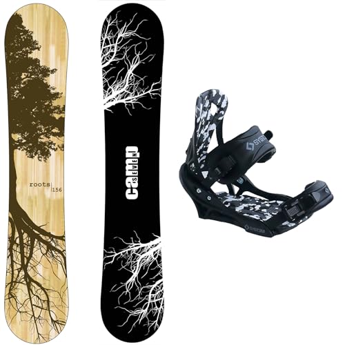 New Camp Seven Roots CRC Snowboard +APX Bindings Men's Snowboard Packages (156...