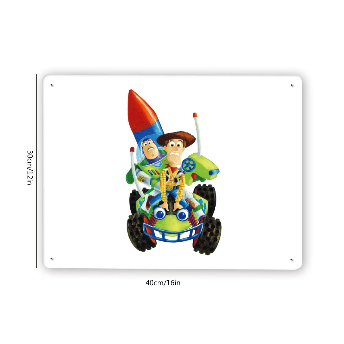 Amazon.co.jp: トイ・ストーリー メタルブリキ看板 装飾鉄絵 ブリキ