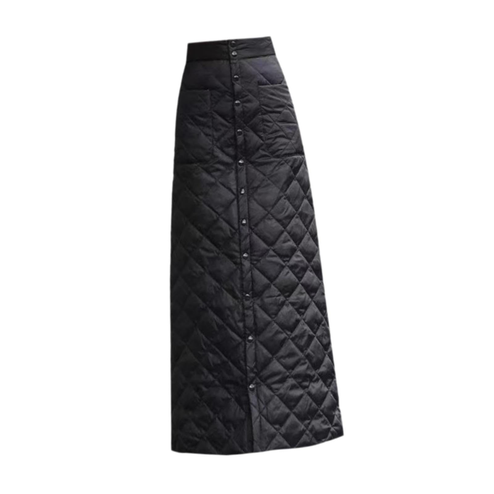Women Down Skirt Soft Windproof High Waist for Dating Commuting Themed Party 3XL-image-36
