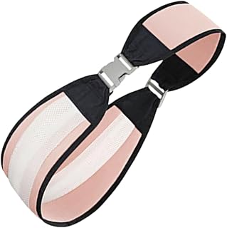 ifundom Portabebés Multifuncional Transpirable Para Bebés Cabestrillo De Ligera Diseño Ergonómico Para Uso y De Color Rosa