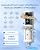 Waterdrop CTF-07 Ultra Filtration Water Filter for Sink Faucet, Countertop Water Filter System and Filter Life Reminder, Reduces Heavy Metals, Bad Odor, and 99% Chlorine, 4000 Gallons, 1 Filter