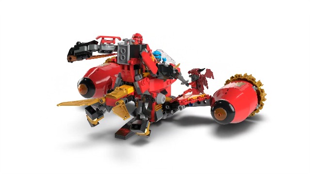 Amazon.com: LEGO NINJAGO Kai's Mech Storm Rider Action Figure