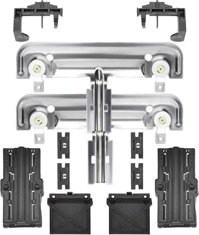 #US Replacement Part for Dishwasher Dish Rack Adjuster Kit Fits for Kenmore Elite 665.13293K116 665.13963K014 rackpart#252004