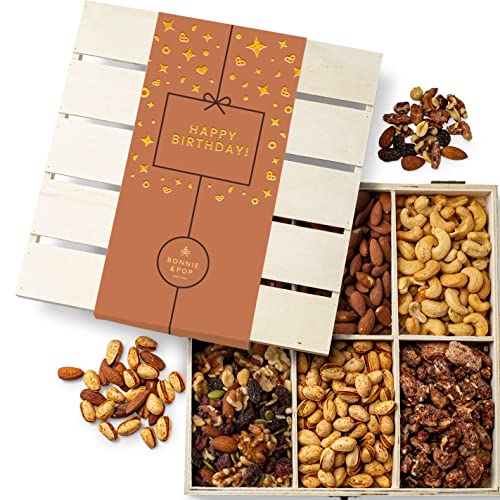 8. Happy Birthday Food Gift Basket