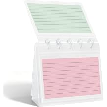 3x5 Inch Index Card Holder Organizer Binder Stand Flip Storage Book